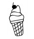 Rubber stamp - Ice cream
