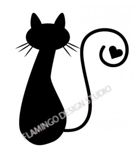 Tampon Silhouette de Chat 3
