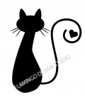 Rubber stamp - Cat's silhouette 3