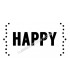 Tampon / happy