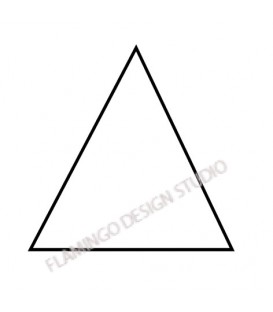 Rubber stamp - Triangle solo