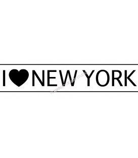 Rubber stamp -  I ♥ New-York