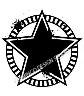 Rubber stamp - Star 2