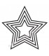 Rubber stamp - Star 8