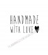handmade with love heart