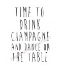 Time to drink champagne ….