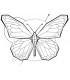 Gwen Scrap - Tampon Bois - Papillon Origami