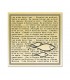 Rubber stamp - Scrapanescence 4 - Cadre texte poisson