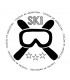 Gwen Scrap collection 6 - Masque Ski & médaille